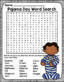 Pajama Day Word Search Puzzle Worksheet Activity