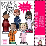 Pajama Day clipart School Spirit MINI by Melonheadz Clipart