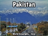 Pakistan PowerPoint - Geography, History, Government, Econ