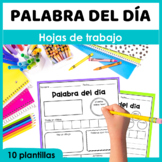 Palabra del día | Plantillas | Vocabulario - Word of the D