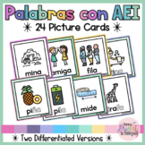 Palabras con AEI Picture Cards