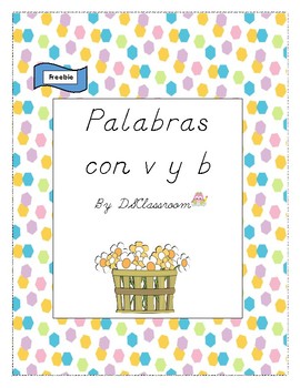 Preview of Palabras con b y v