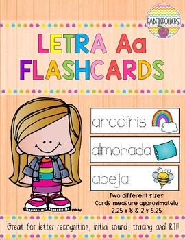 Letra Flashcards By Fabfilefolders Teachers Pay Teachers