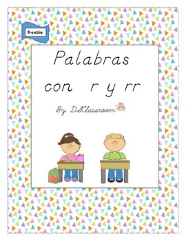 Preview of Palabras con r y rr