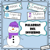 Palabras y vocabulario del invierno (Spanish Winter Vocabulary)