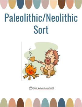 Preview of Paleolithic/Neolithic Sort