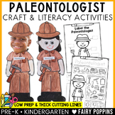 Paleontologist Craft & Worksheet Activities | Community He