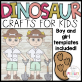 Paleontologist craft | Dinosaur Crafts | Dinosaur Activities