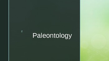 Preview of Paleontology