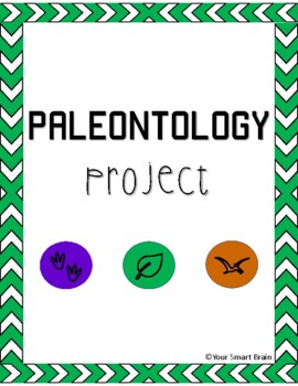 Preview of Paleontology Project Based Learning