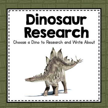 Preview of Dinosaur Research Report Outline | Research Report Templates | Paleontology Unit