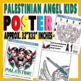 Palestine Collaborative Poster,Middle East History Israel 