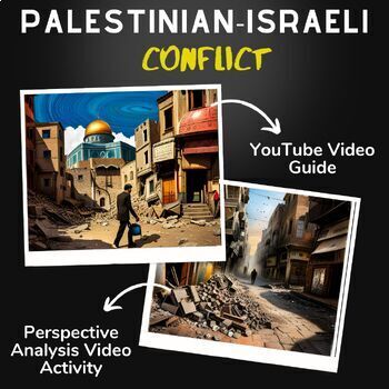 Preview of Palestine Israel Conflict Video Analysis Guides Bundle