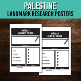 Palestine Research Project | Historic Landmark Posters | W