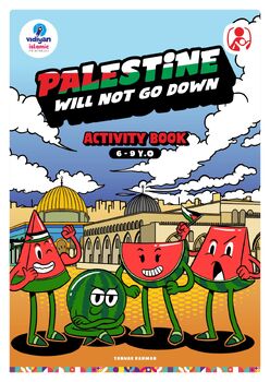 Preview of Palestine: Will Not Go Down - Printable Activity Book