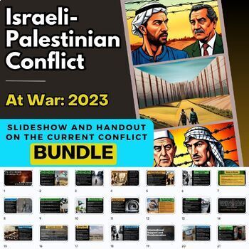 Preview of Palestine and Israel Slideshow and Handout About Hamas BUNDLE