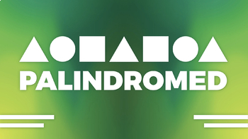Preview of Palindromed