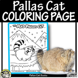 PALLAS CAT Coloring Page