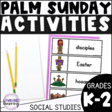 Palm Sunday Social Studies Activities for Kindergarten & 1
