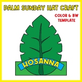 Palm Sunday Craft - Hosanna Coloring Page | Easter Religio