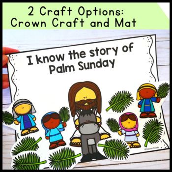 Palm Sunday Printable Crafts Sunday School by Preschool Packets | TPT