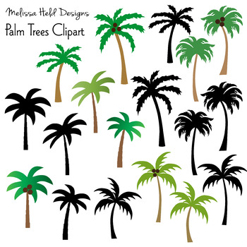 Palm Tree Clipart By Scrapster By Melissa Held Designs Tpt