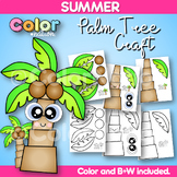 Palm Tree Summer Craft End of the Year Bulletin Board Acti