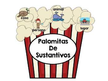 Preview of Palomitas de Sustantivos