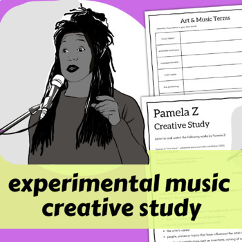 Preview of Pamela Z | Multimedia Artist | Music Composer Biography Research Worksheets