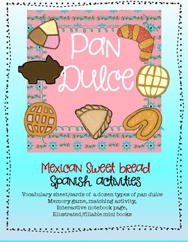 Preview of Pan Dulce assorted activities