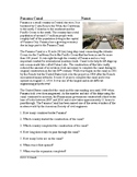 Panama Canal Reading (English Version)