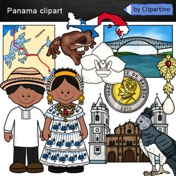 Preview of Panama Clip Art