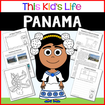 Preview of Panama Country Study: Reading & Writing + Google Slides/PPT Distance Learning