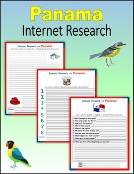 Preview of Panama - Internet Research Activities