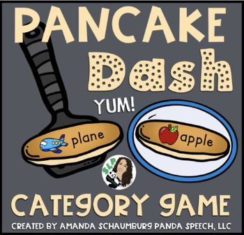 Pancake Dash: A Category Game by Panda Speech