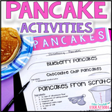 Pancake Day Activities - Cooking Math Project - Physical a