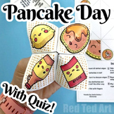 Pancake Day Cootie Catcher - Pancake Day Quiz & Write Your