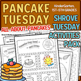 Pancake Day FULL ACTIVITIES PACK|Shrove Tuesday, Mardi Gra