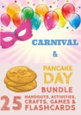 Pancake Day, Mardi Gras, Shrove Tuesday, Carnival BUNDLE w