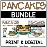 Pancake Fun! PRINT AND DIGITAL BUNDLE {Google Slides™/Classroom™}