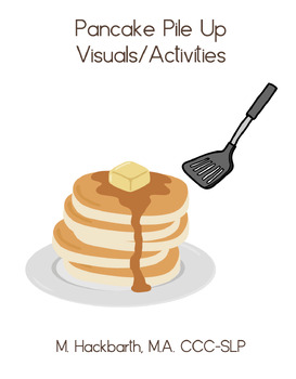 Preview of Pancake PileUp Speech & Language Companion Activities