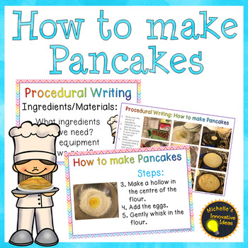 Preview of Pancake Tuesday - How to Make Pancakes - Procedural Writing