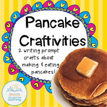 Preview of Pancake Writing Prompt Crafts