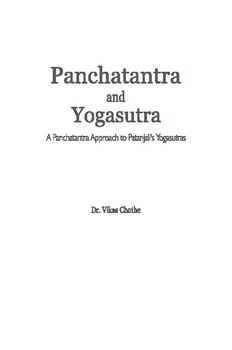Preview of Panchatantra and Yogasutra- Dr. Vikas Chothe