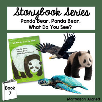 Preview of Panda Bear, Panda Bear, What Do You See? Storybook Series Book 7