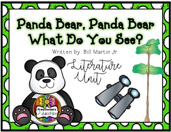 Preview of Panda Bear, Panda Bear, What do you see? [Literature Unit]