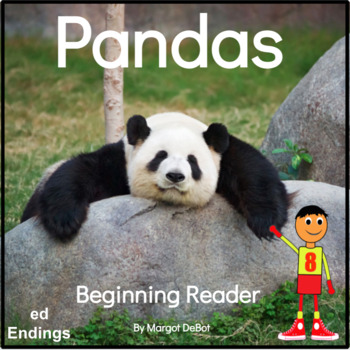 Panda Bears Printable Beginning Reader with the Three Sounds of ed Endings