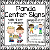 Panda Center Signs