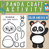 Panda Craft | Wild Animal Activities | Zoo Animal Craft | 