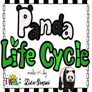 Preview of Panda Life Cycle Science Pack 2nd Grade Flip Book Included